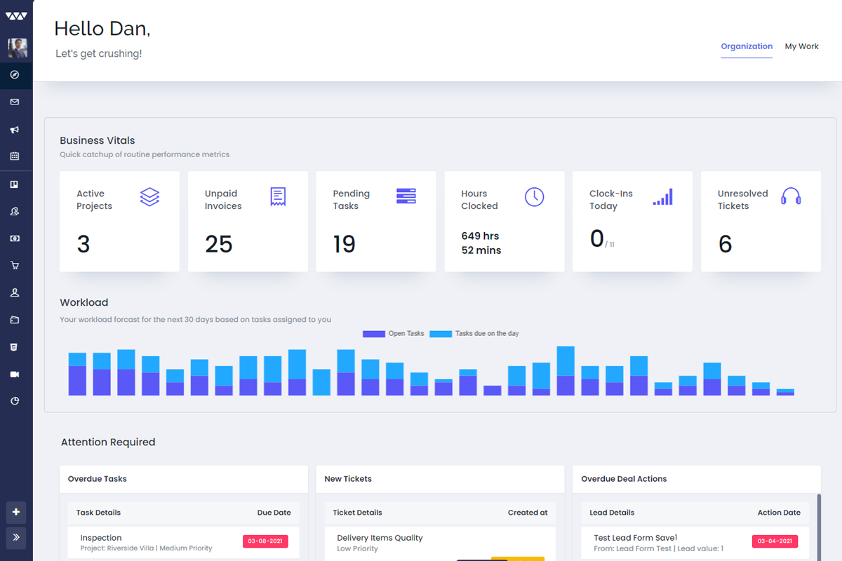 1 Dashboard